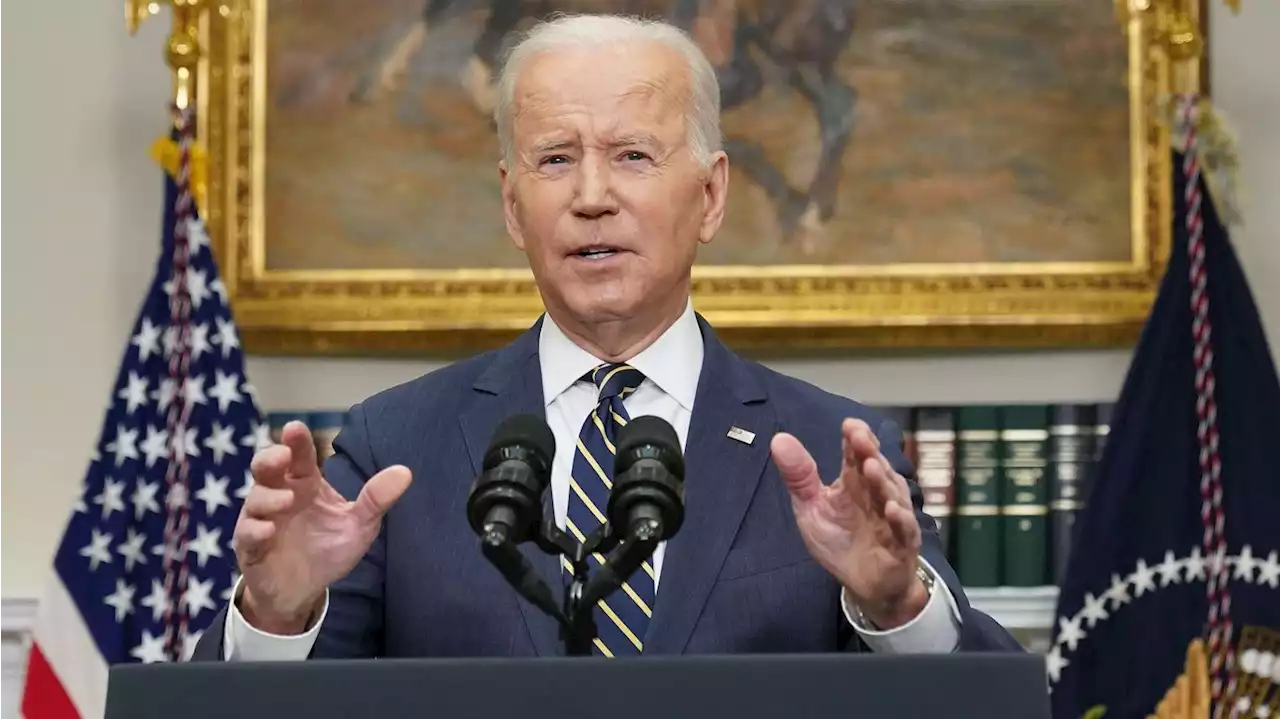 Biden says U.S. will welcome Ukrainian refugees 'with open arms'