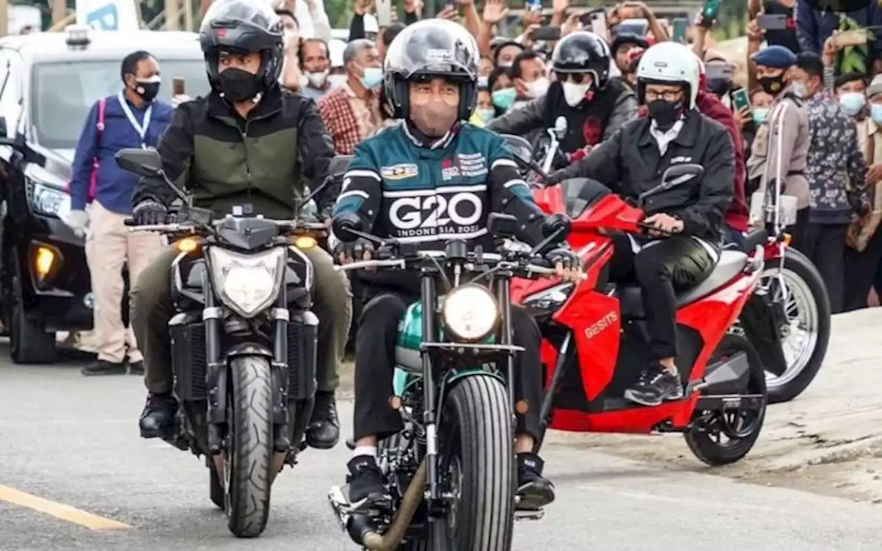 Presiden Jokowi dan 20 Pembalap MotoGP akan Gelar Konvoi di Jakarta, Ini Kata Polda Metro Jaya | Jakarta Bisnis.com