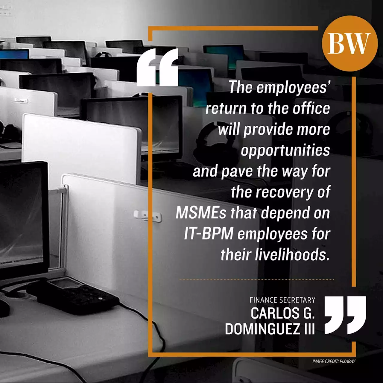 Incentive board calls for more BPO on-site work after March - BusinessWorld Online