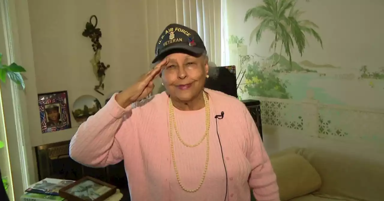 Black Korean War vet Amelia Cunningham shares stories on time in Air Force, honoring fellow veterans