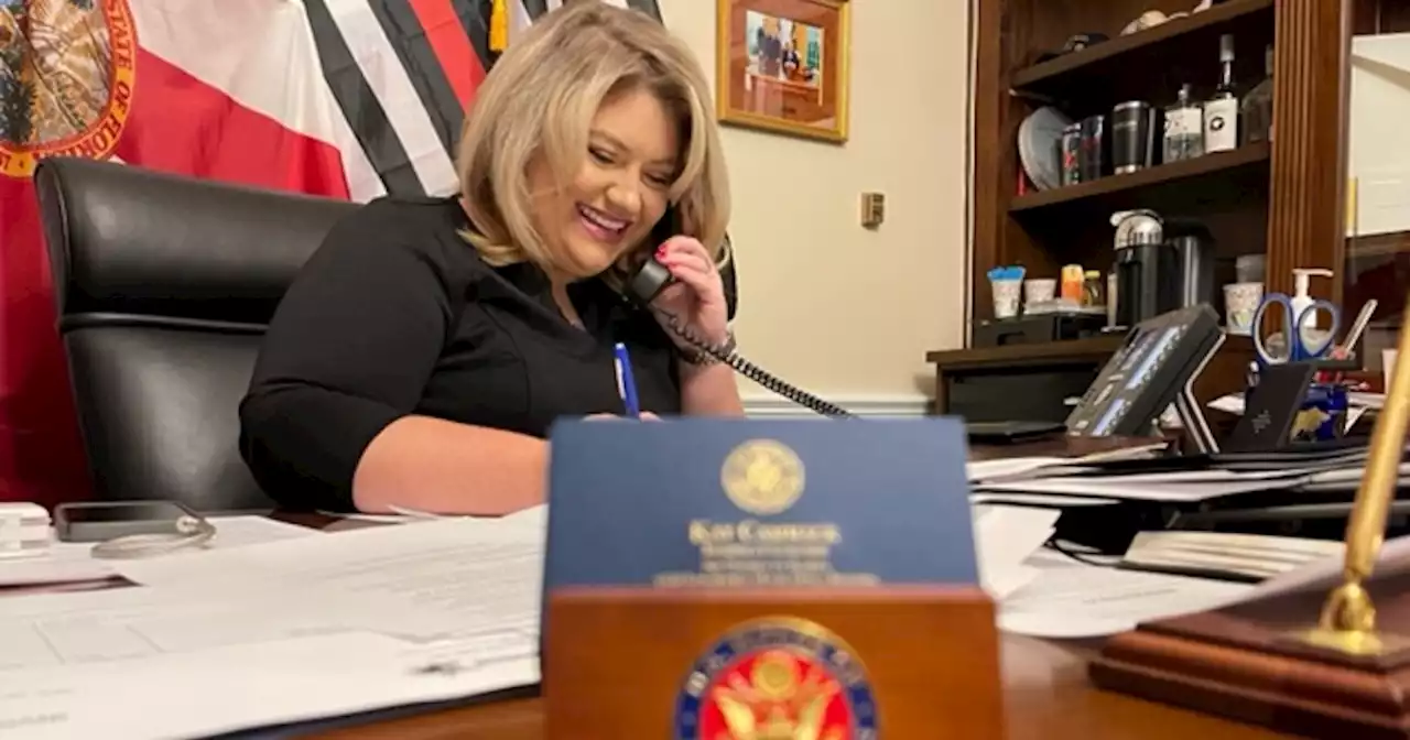 WATCH: Kat Cammack accuses Dems of rushing budget vote for weekend party