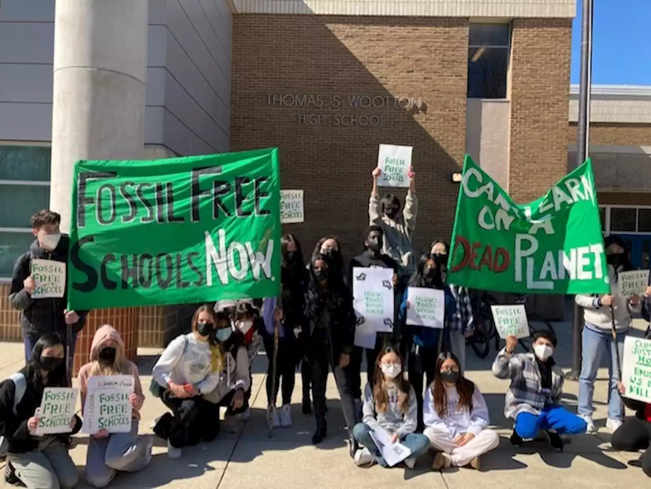 Montgomery County Students Push For Climate Action At School