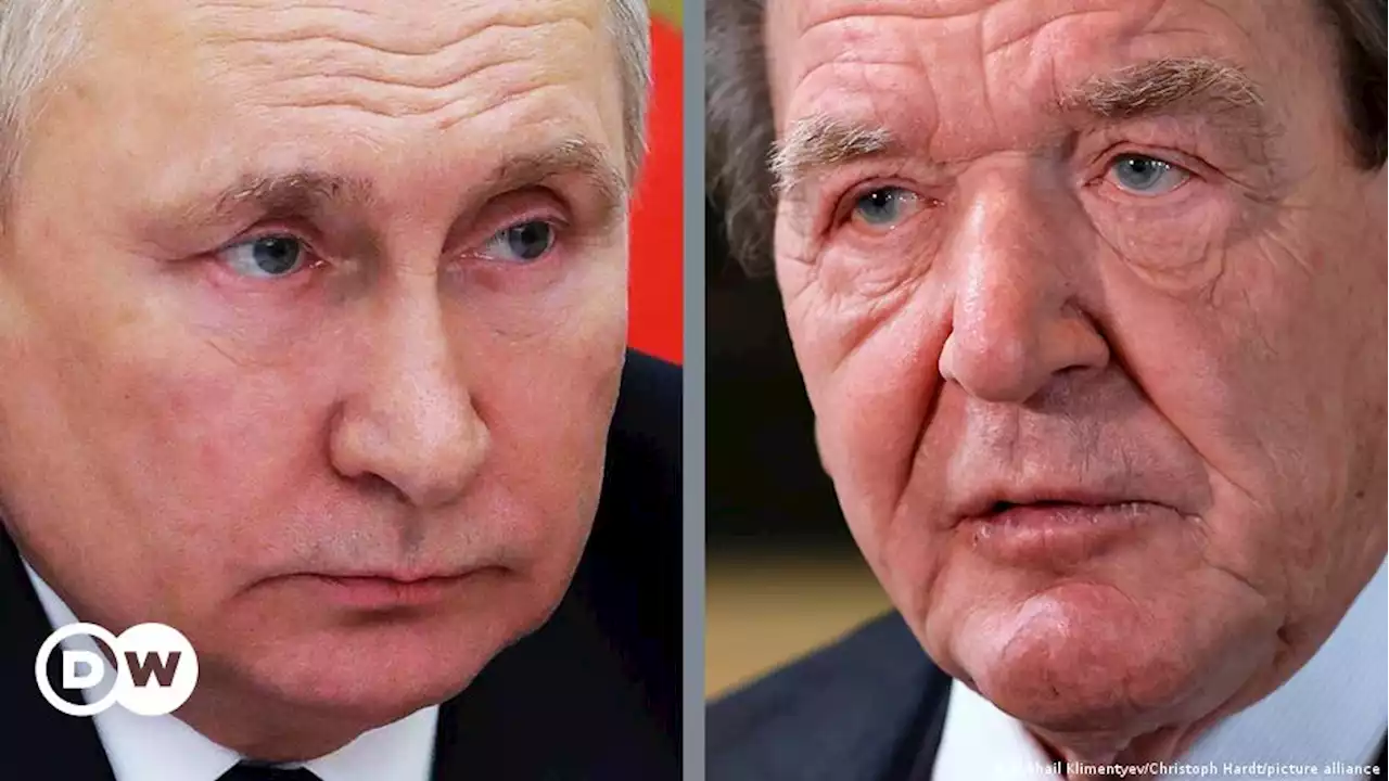 Heikle Mission: Schröder trifft offenbar Putin in Moskau | DW | 10.03.2022