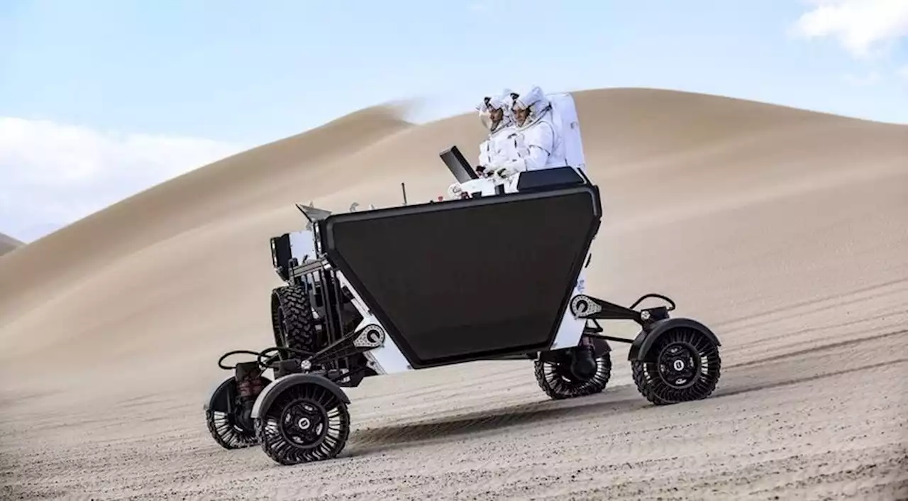 Watch this new lunar rover take a test drive in Death Valley | Digital Trends