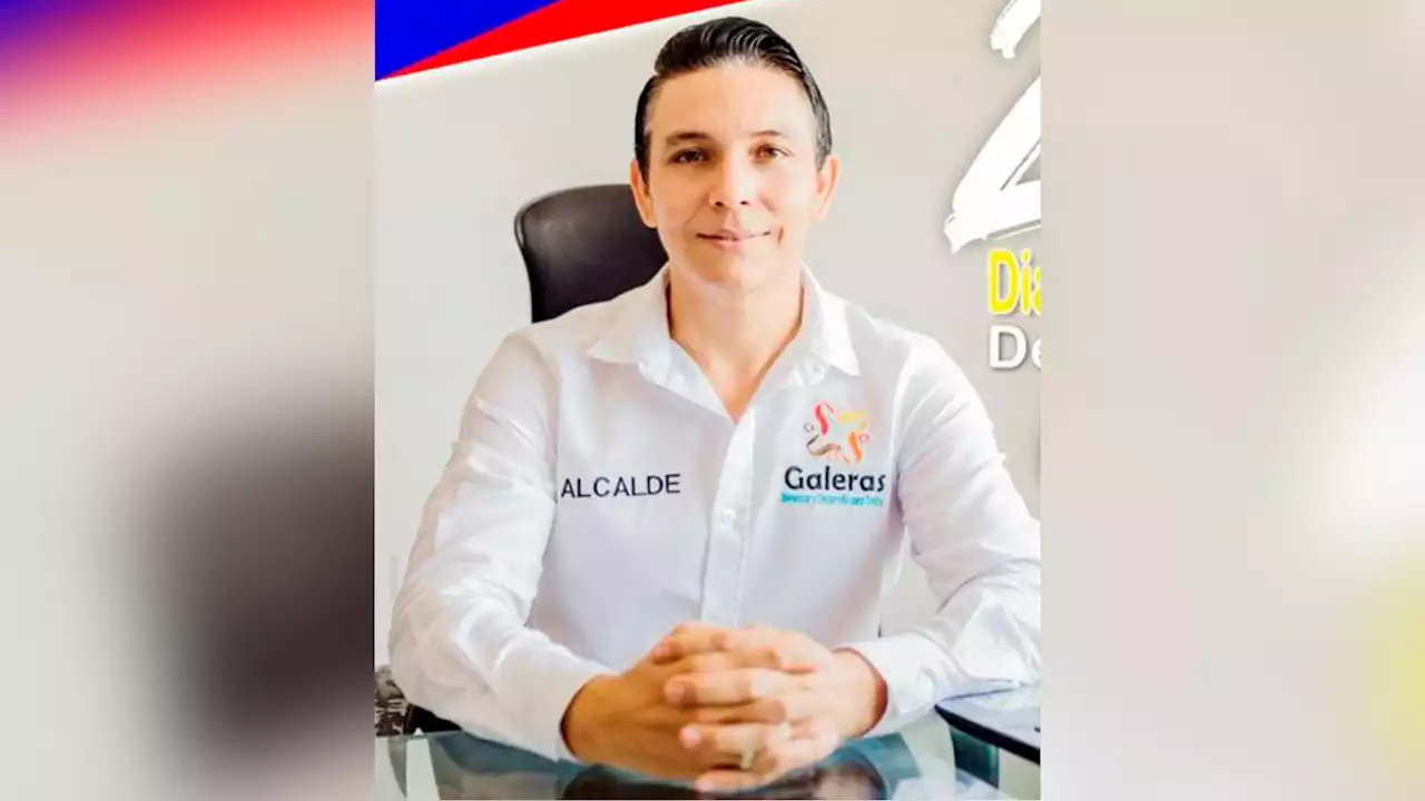 Capturaron al alcalde del municipio de Galeras, Sucre