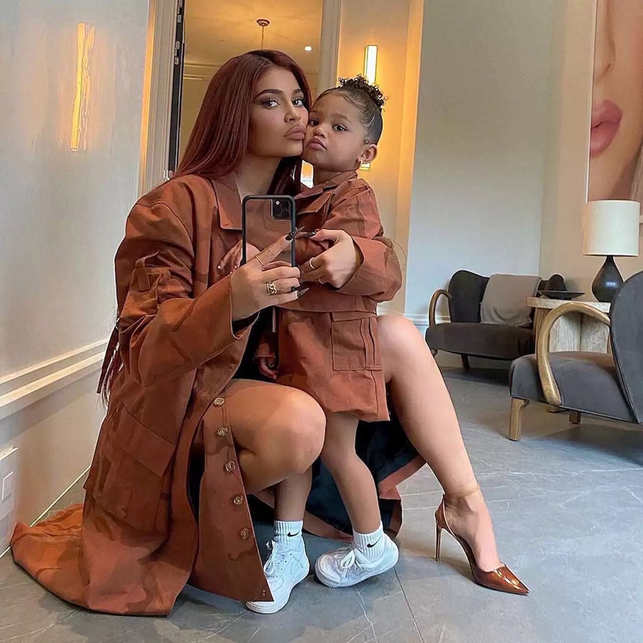 Watch Stormi Webster Adorably Crash Mom Kylie Jenner’s Video Message to Fans - E! Online