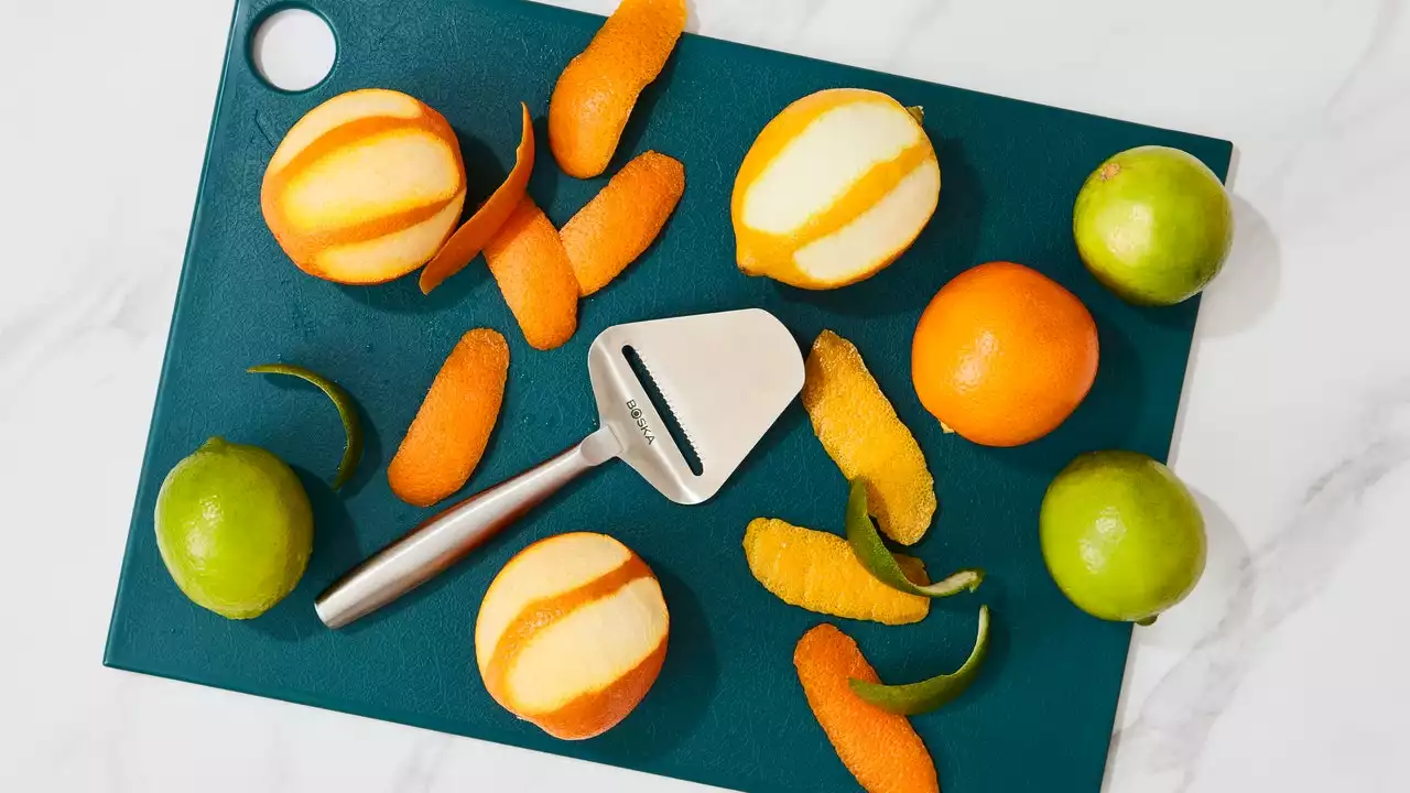 For a Perfect Citrus Twist, Use a Cheese Slicer