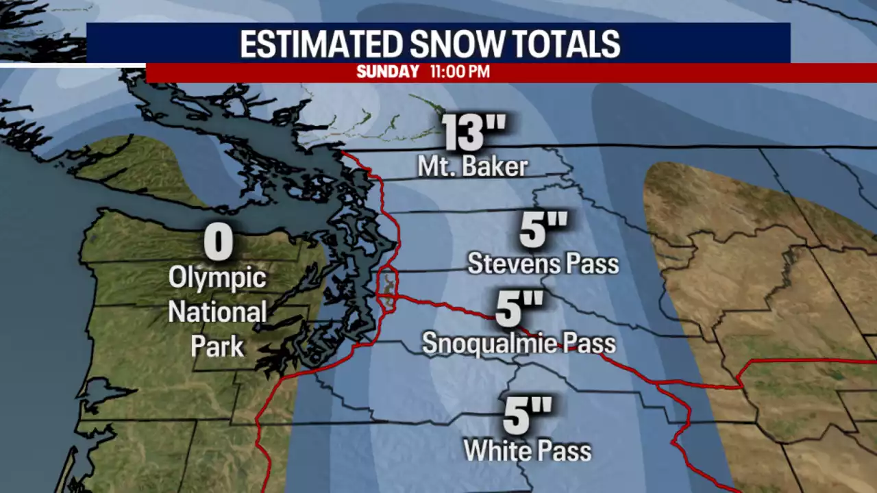 Prolonged period of wet, active weather to begin Saturday in Pacific Northwest