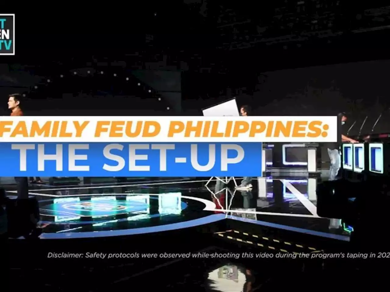 Not Seen On TV: 'Family Feud' Philippines studio set-up