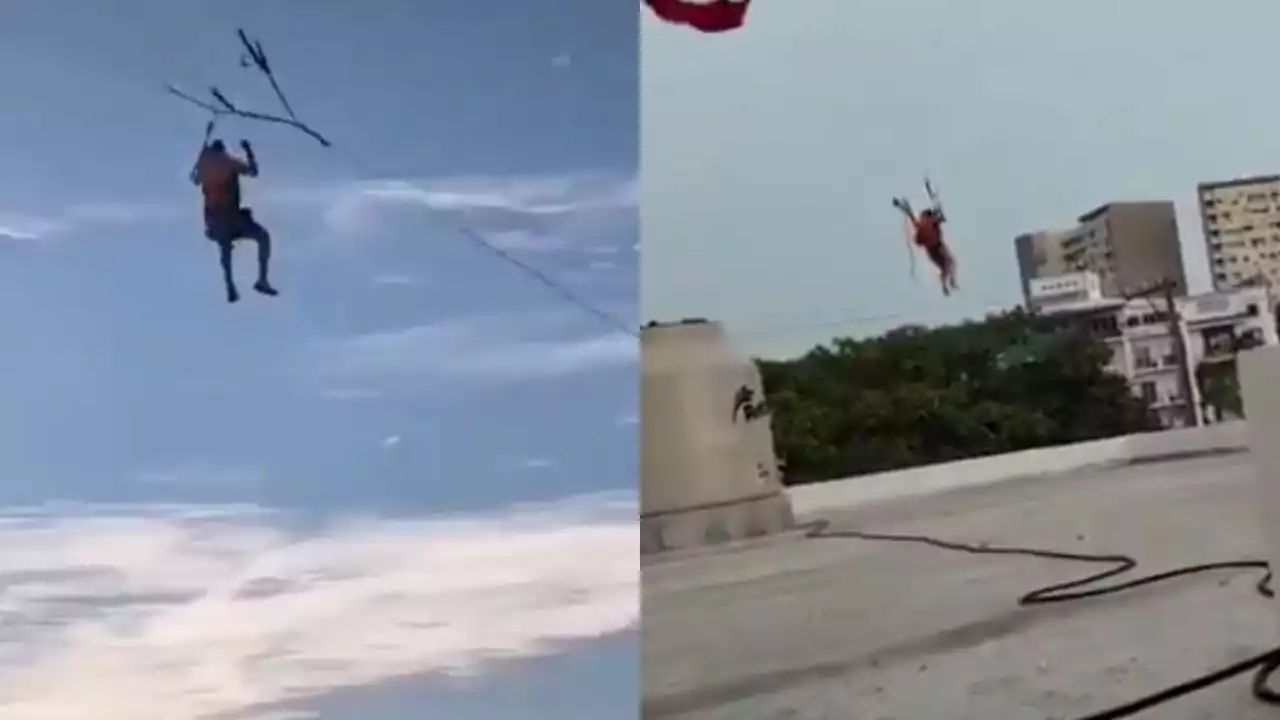 3 accidentes de parachute más dramáticos que han sucedido en México | VIDEOS