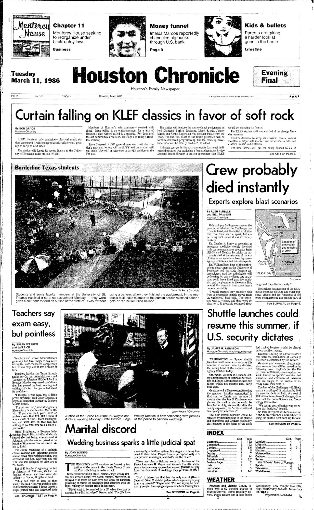 Today in Houston history, March 11, 1986: KLEF goes away...for now