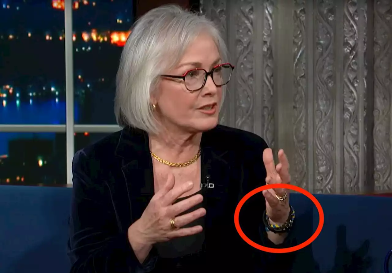 Marie Yovanovitch Wears Damning Message To Putin On ‘The Late Show’