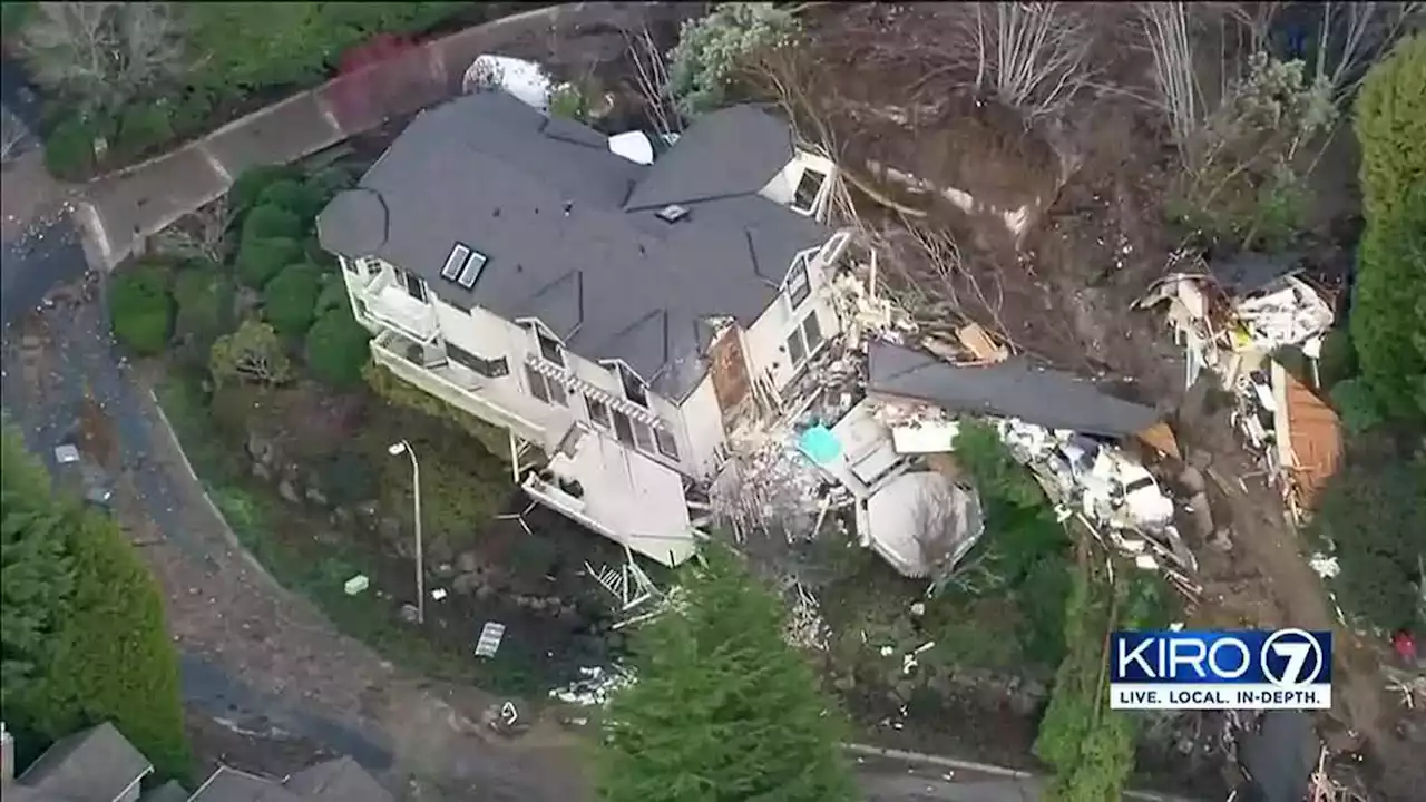 Bellevue family seeks $5 million from city after landslide partially destroyed home