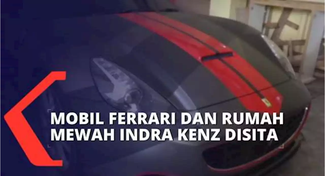 Polisi Segel 2 Rumah Mewah dan Sita Mobil Ferrari Milik Indra Kenz