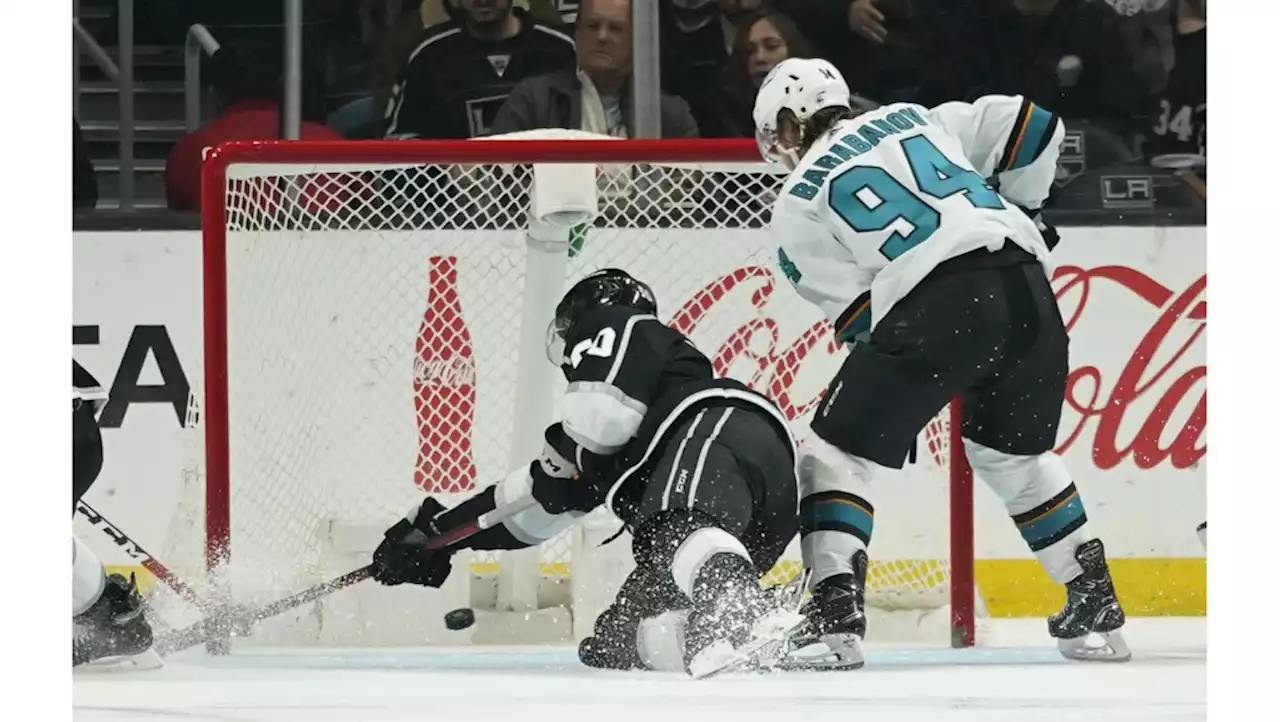 Short-handed Kings fall to Sharks in overtime