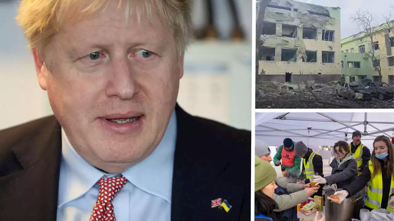 Boris warns Russia could use chemical weapons as Ukrainians seen 'fighting for food'