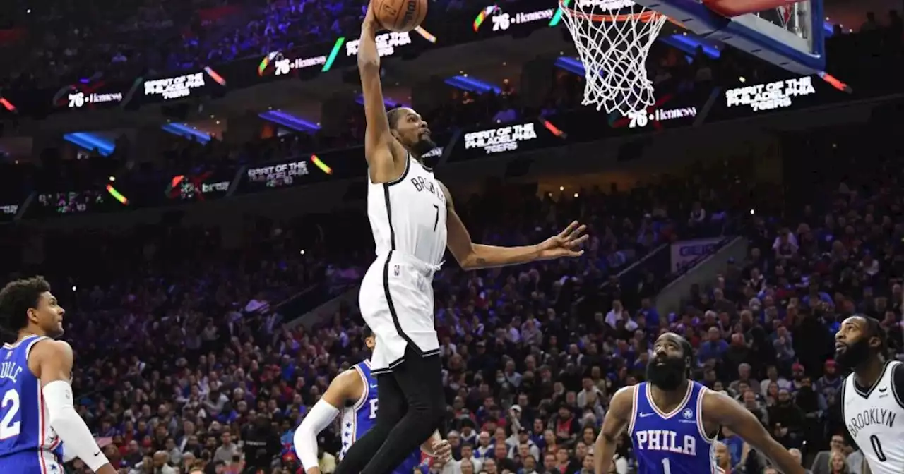 Nets rout Sixers after huge NBA trade as Harden humbled | Malay Mail