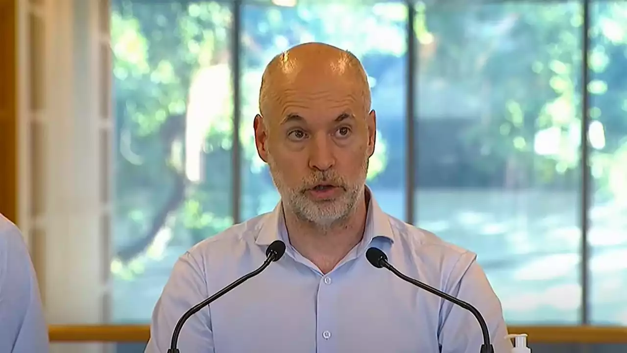 Rodríguez Larreta afirmó que 'la quita de fondos es inconstitucional'
