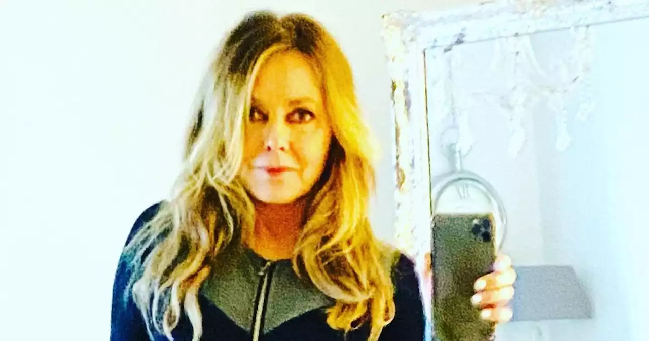 Carol Vorderman wows in skintight jumpsuit as she prepares for Six Nations clash