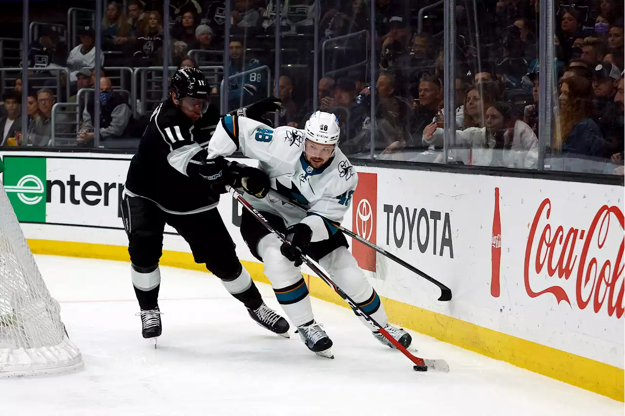 Hertl Scores in OT, Sharks Stop Skid With 4-3 Win Over Kings