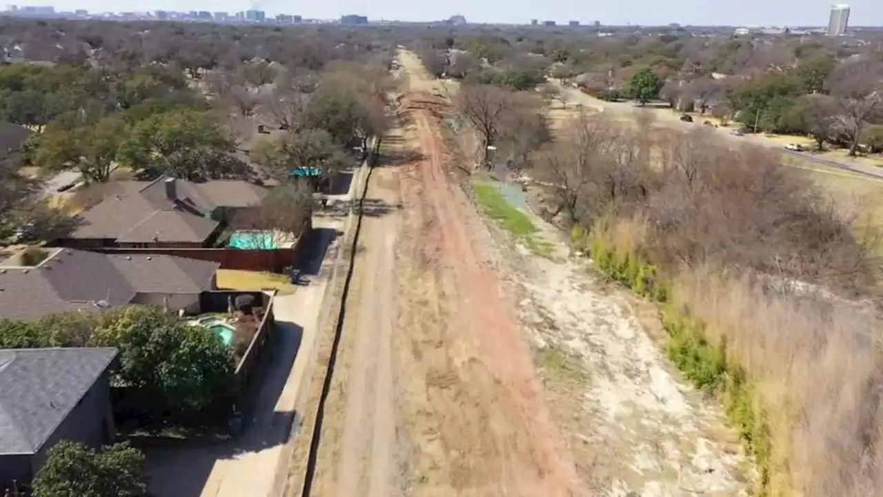 North Dallas Residents Concerned Over DART Train Construction