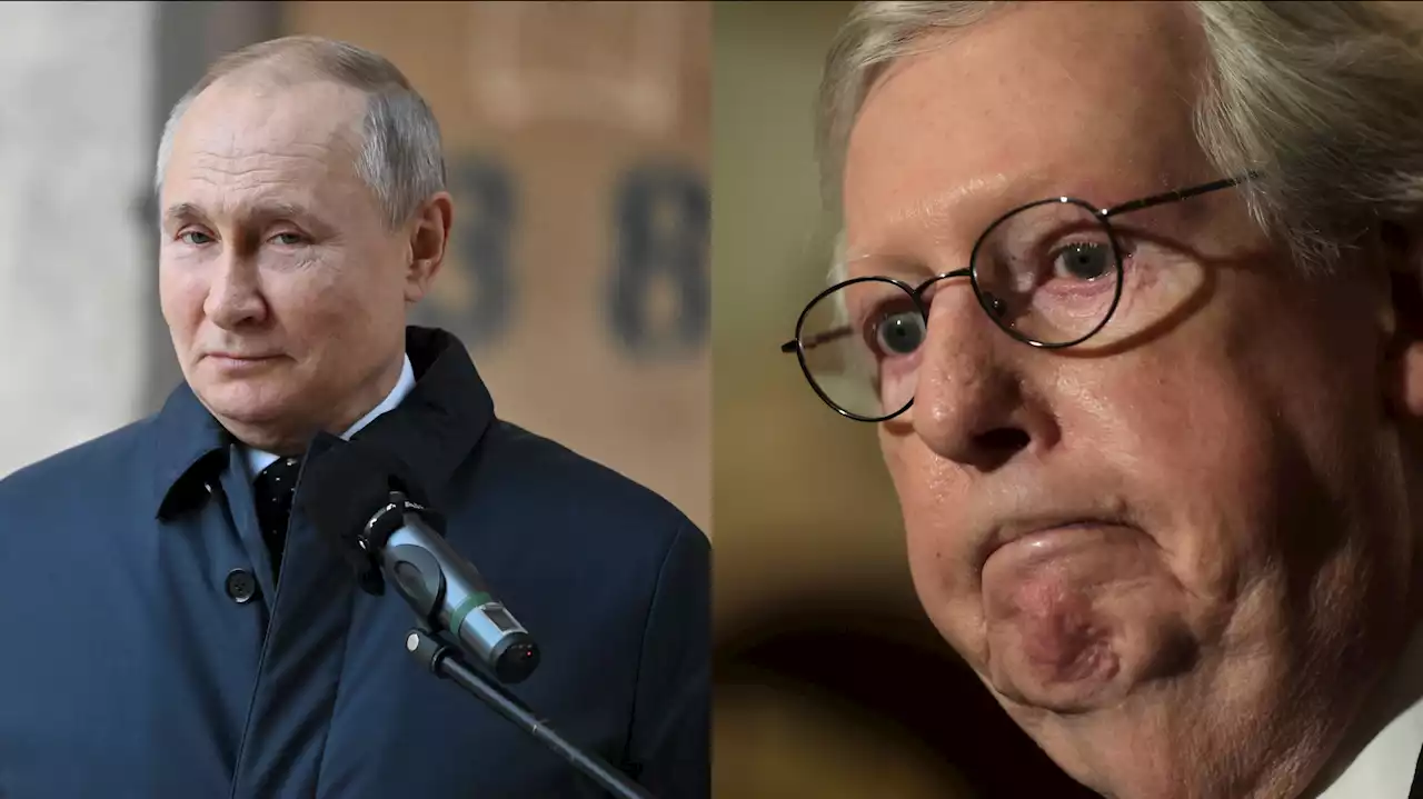 Putin, McConnell scoff at Biden for blaming gas price hike on Russia