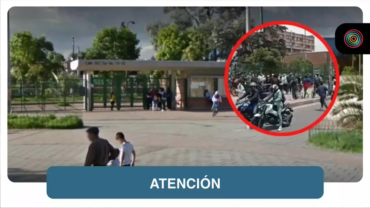 [Video] Riña entre estudiantes de colegio de Bogotá deja varios heridos; usaron cuchillos - Pulzo