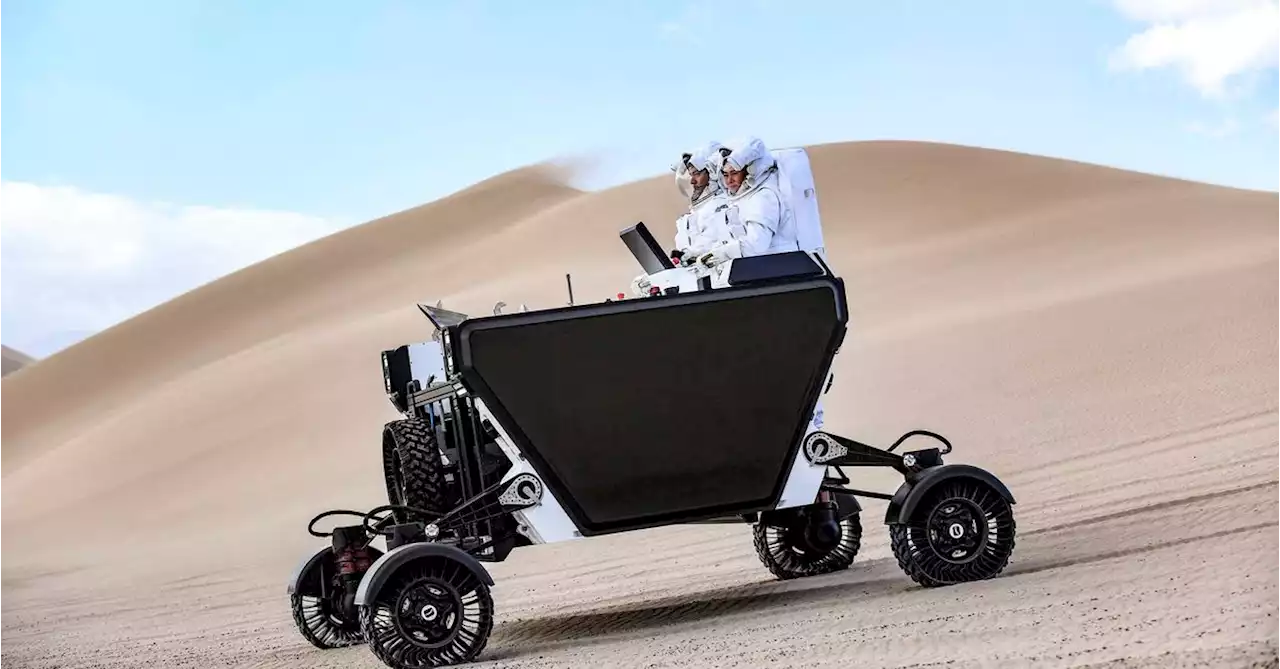 California startup Astrolab unveils space rover, more than a mere 'moon buggy'