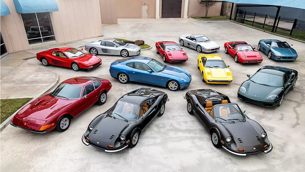 12 Pristine Ferraris Spanning 40 Years of Production Are Heading to Auction