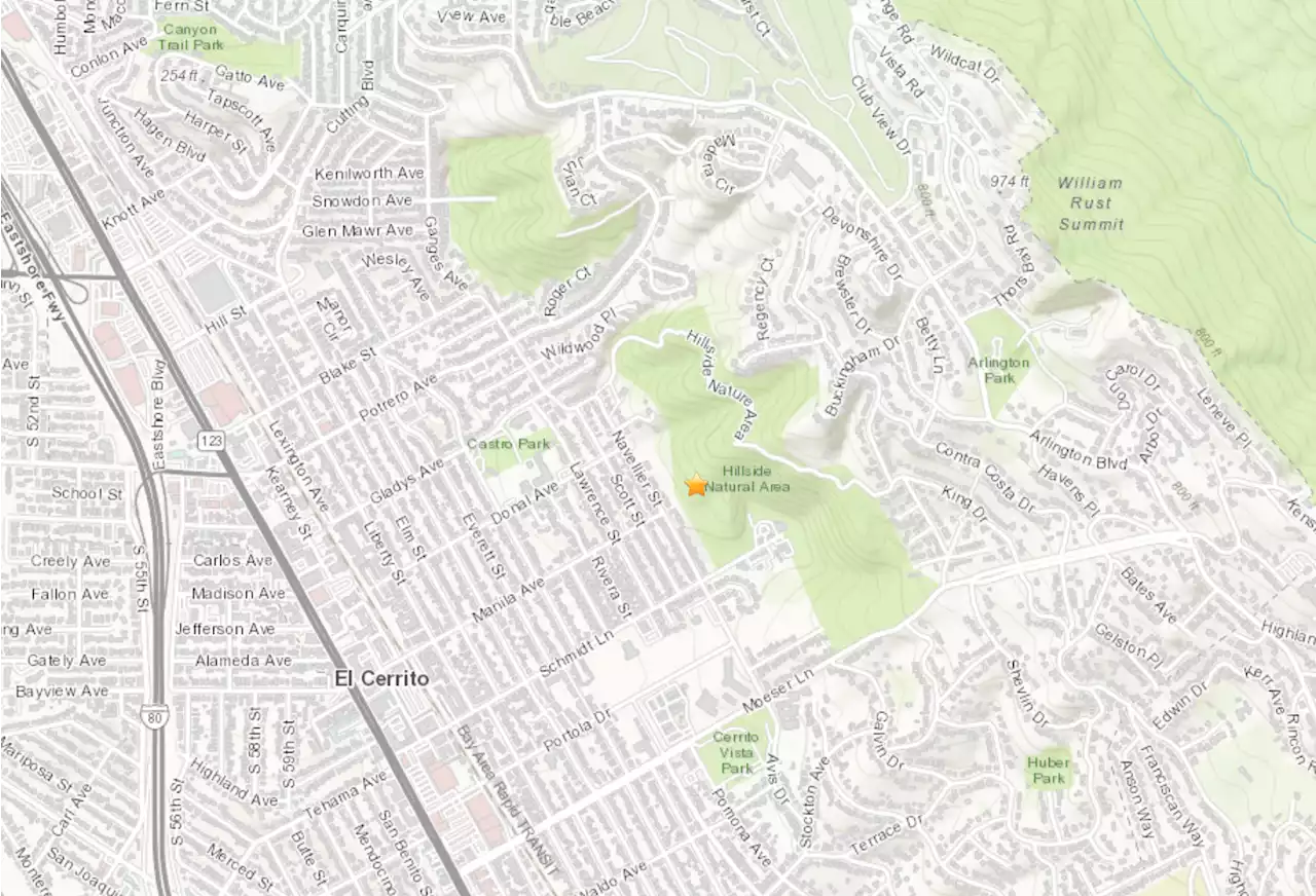 Magnitude 2.8 earthquake shakes the East Bay