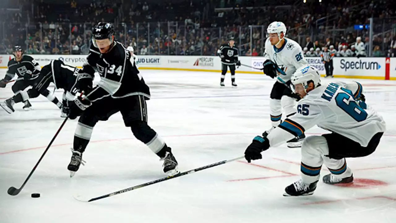 Hertl Scores in OT, Sharks Stop Skid With 4-3 Win Over Kings