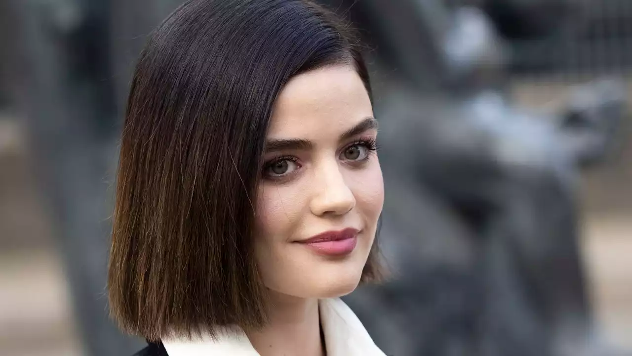 Lucy Hale Just Got Curtain Bangs