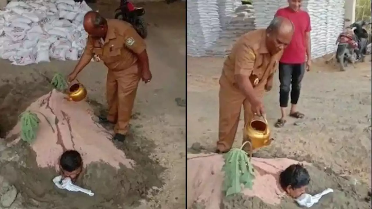 Viral Video Bupati Pidie Obati Pasien dengan Cara Dikubur, Sosoknya Sering Buat Heboh - Tribunnews.com