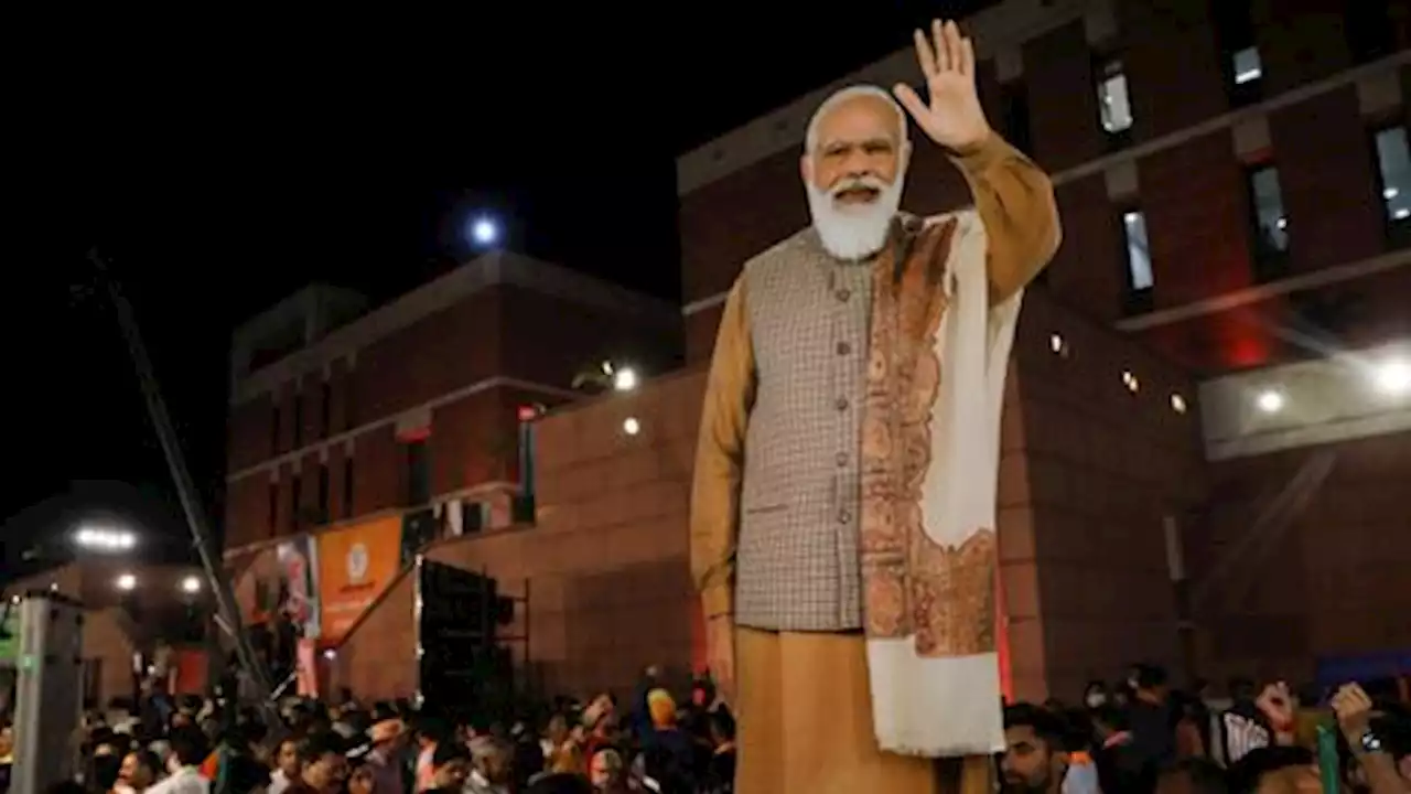 Modi's BJP registers big victory in bellwether Indian state