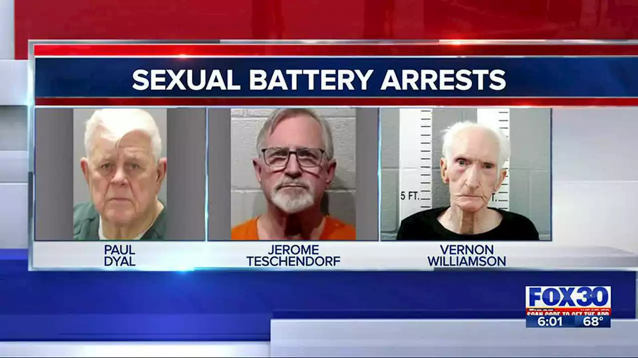 Jacksonville pastor, 2 others arrested in child sex abuse that went on for decades, police say