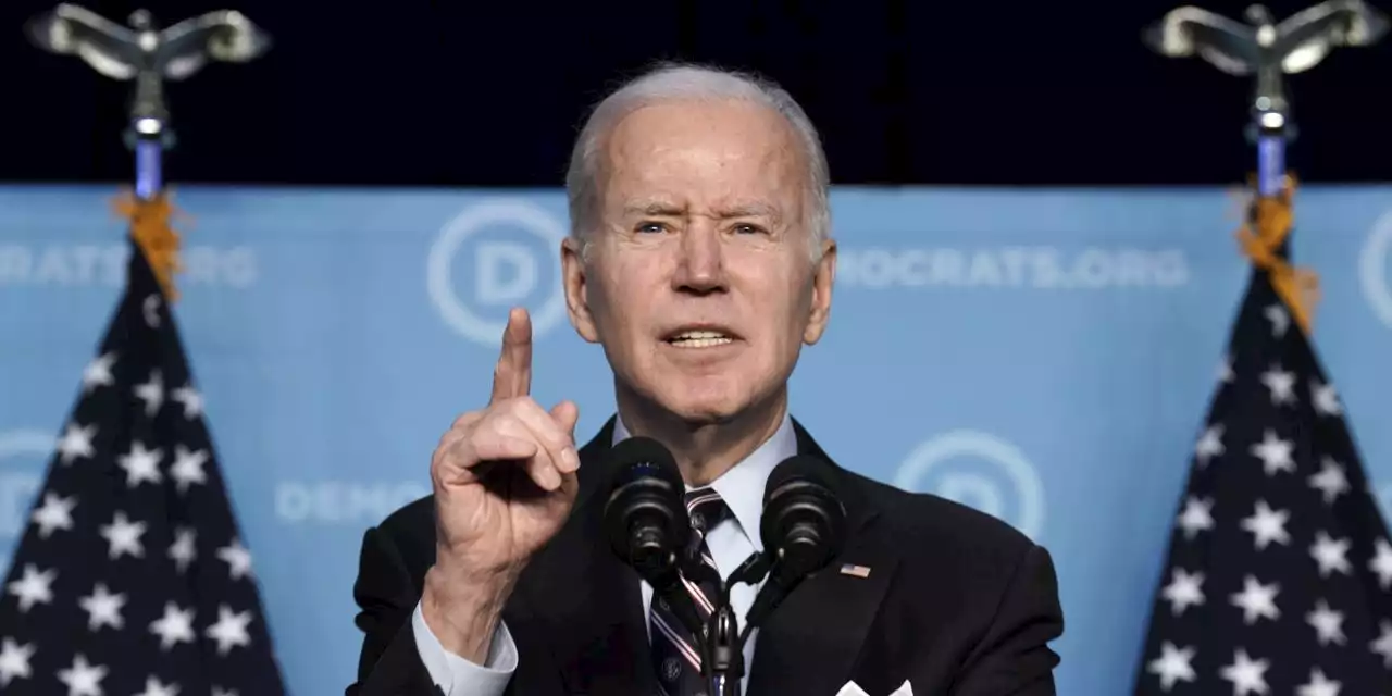 Biden Tells Democrats U.S. Is Increasing Oil Production