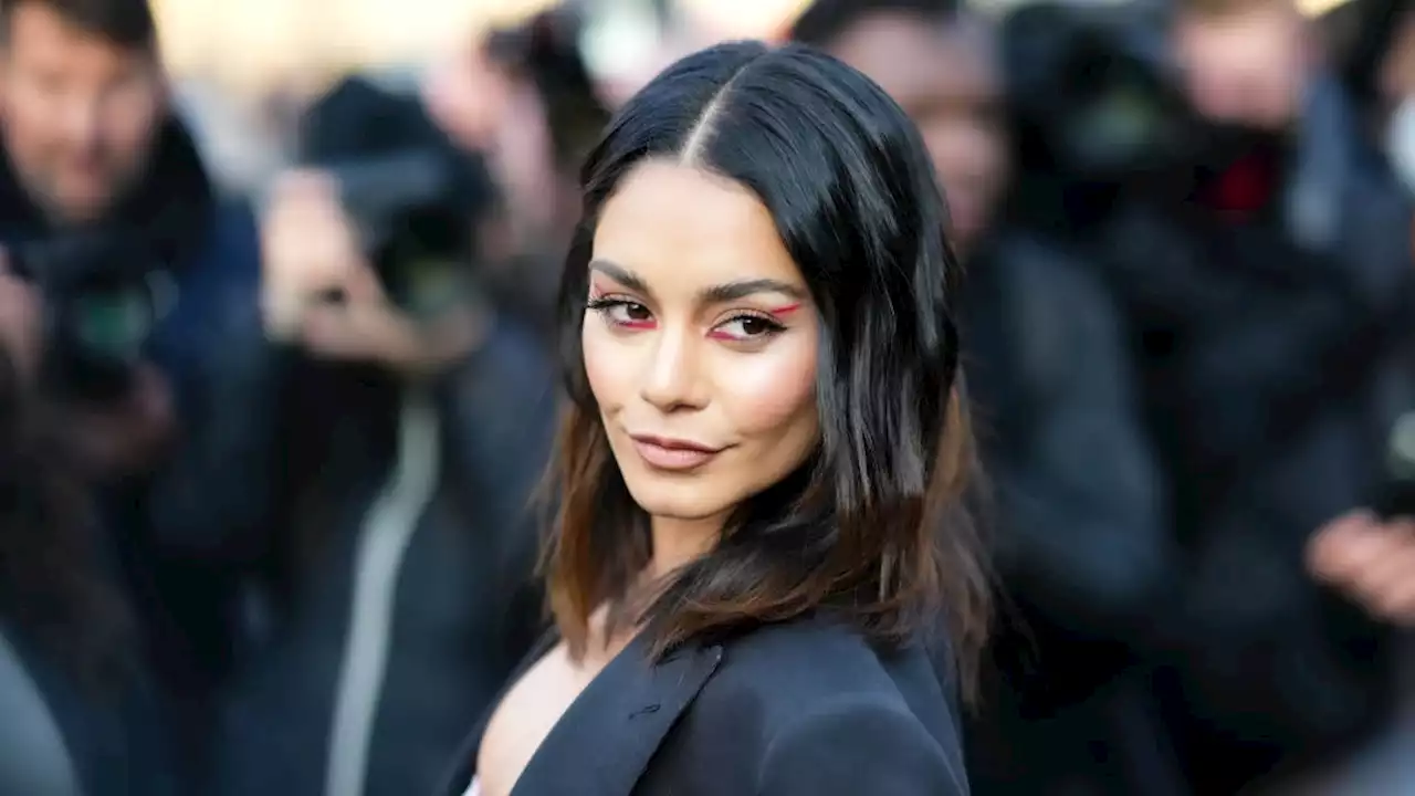 Vanessa Hudgens's Nail Art Is Flaming Hot — Like, Literally