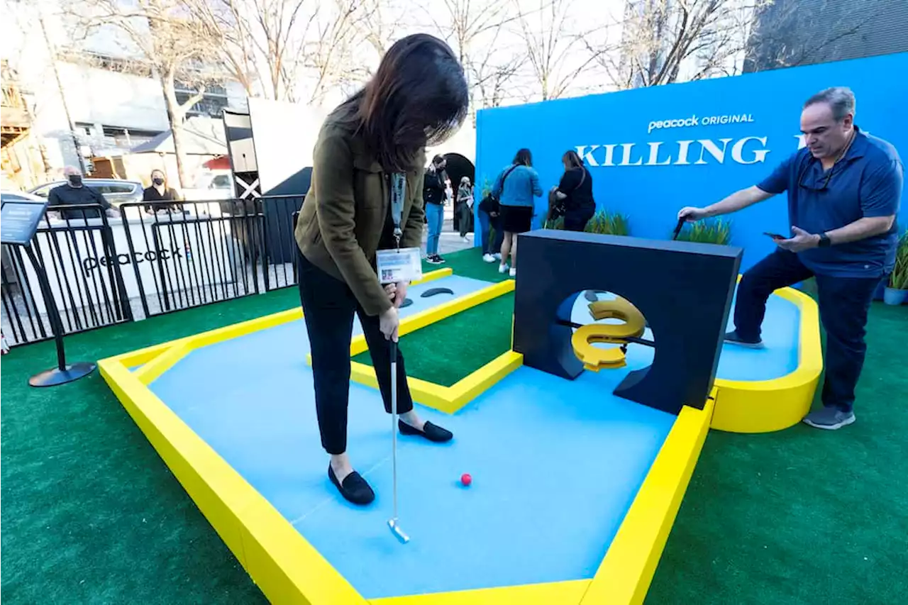 Peacock Playground Offers Colorful Experience for SXSW Attendees