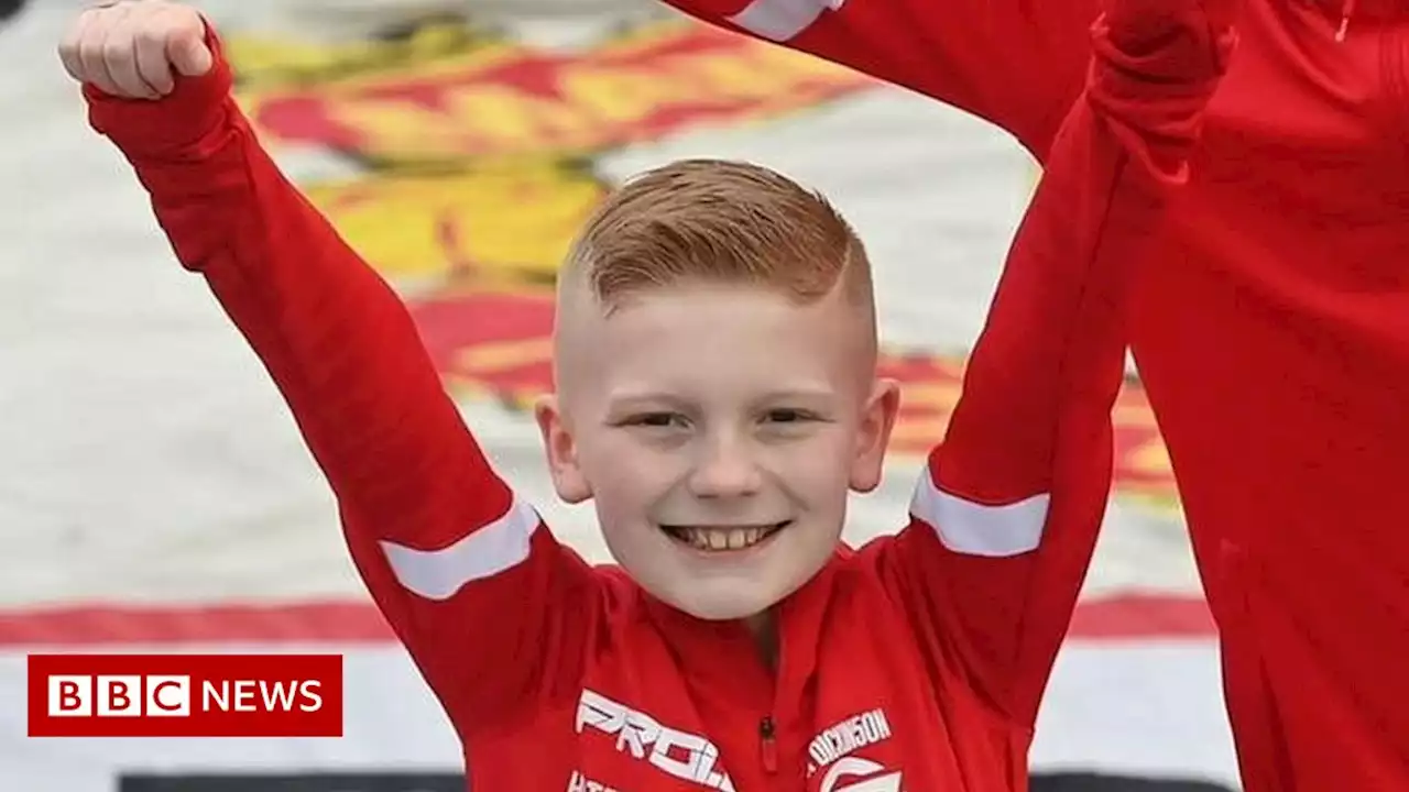 Boy, 11, walks from Northern Ireland to Old Trafford for charity