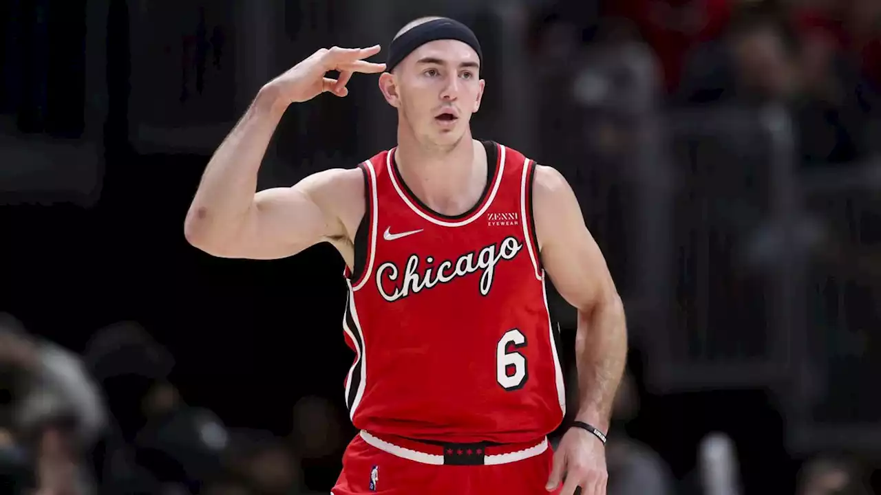 Alex Caruso practices without restrictions, and the Chicago Bulls guard says he’s ‘close’ to returning to games