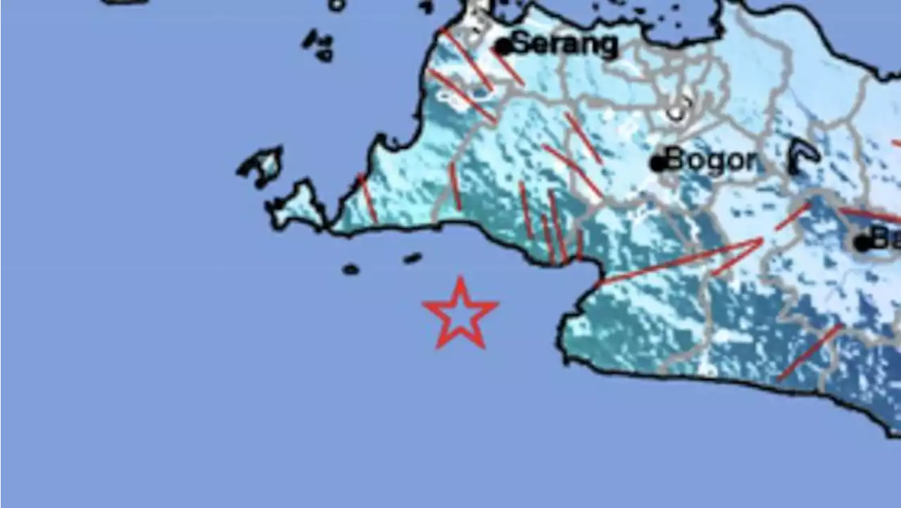 Gempa M 5,3 Banten Tak Berpotensi Tsunami