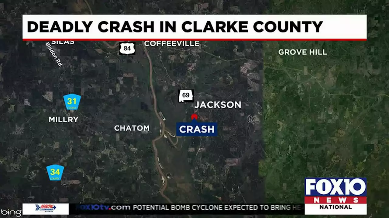 Jackson woman dies in Clarke County crash