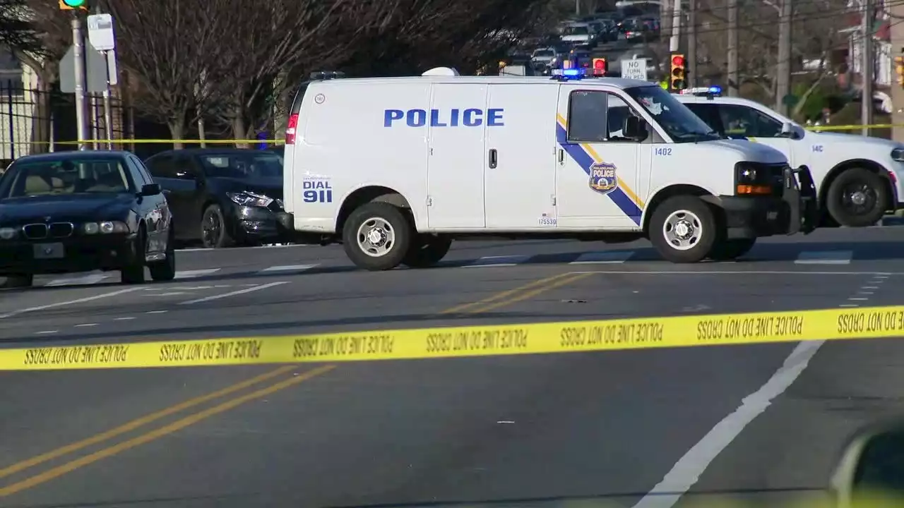 Car peppered by gunfire while crossing intersection in West Oak Lane, 2 hurt