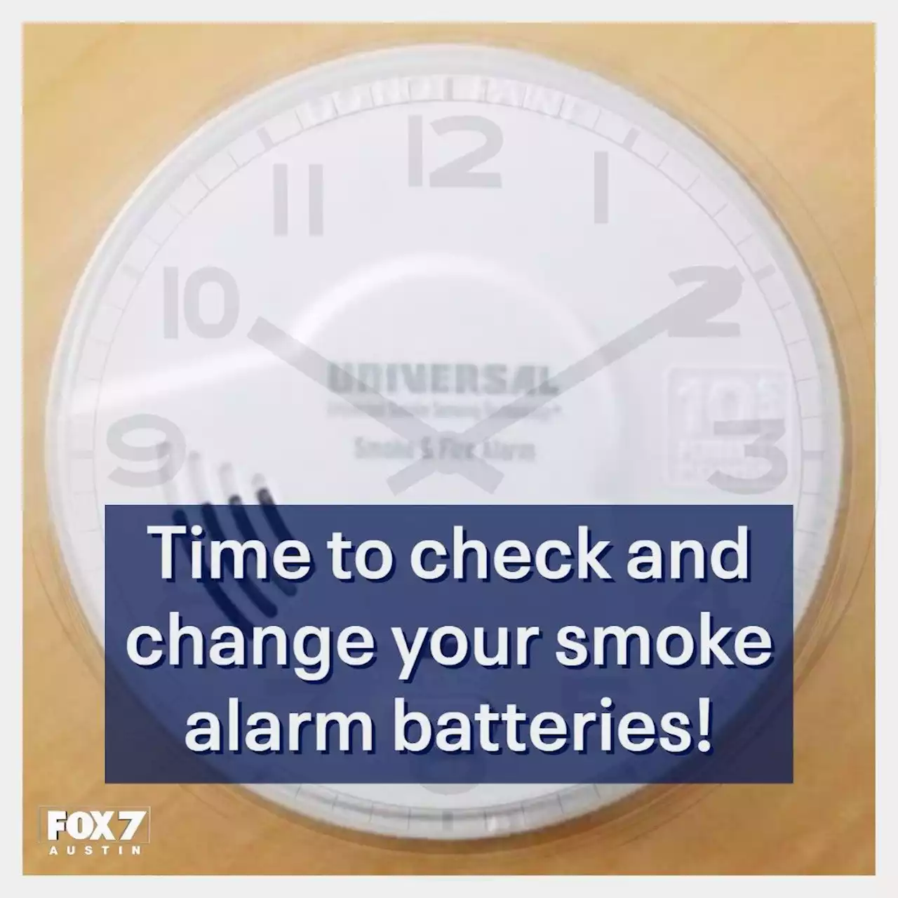 Daylight Saving Time good time to change, check smoke alarms, AFD says