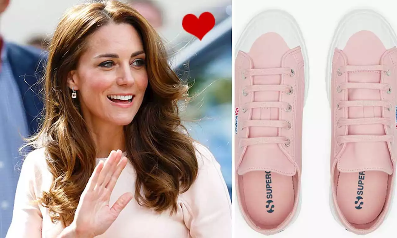 Kate Middleton’s Superga trainers now come in a super cute pastel pink hue for spring