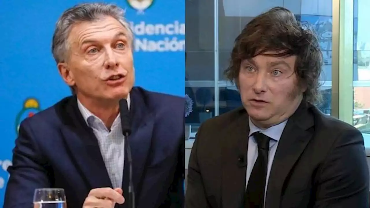 Encuesta dice que Milei tiene mejor imagen positiva que Macri