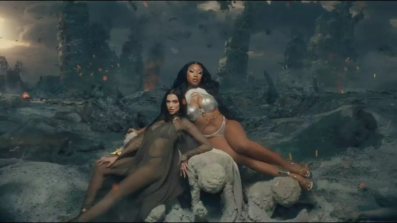 Megan Thee Stallion and Dua Lipa Team Up in the Lavishly Cinematic 'Sweetest Pie'