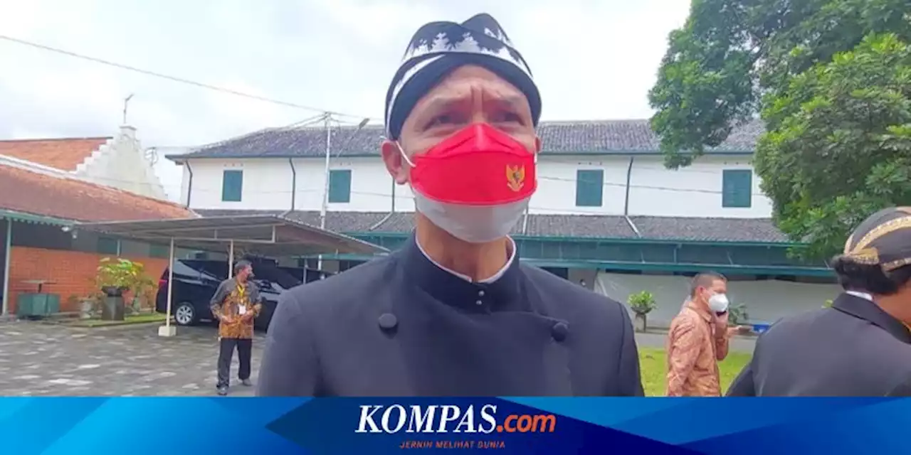 Hadiri Jumenengan Mangkunegara X, Ganjar Terkesima