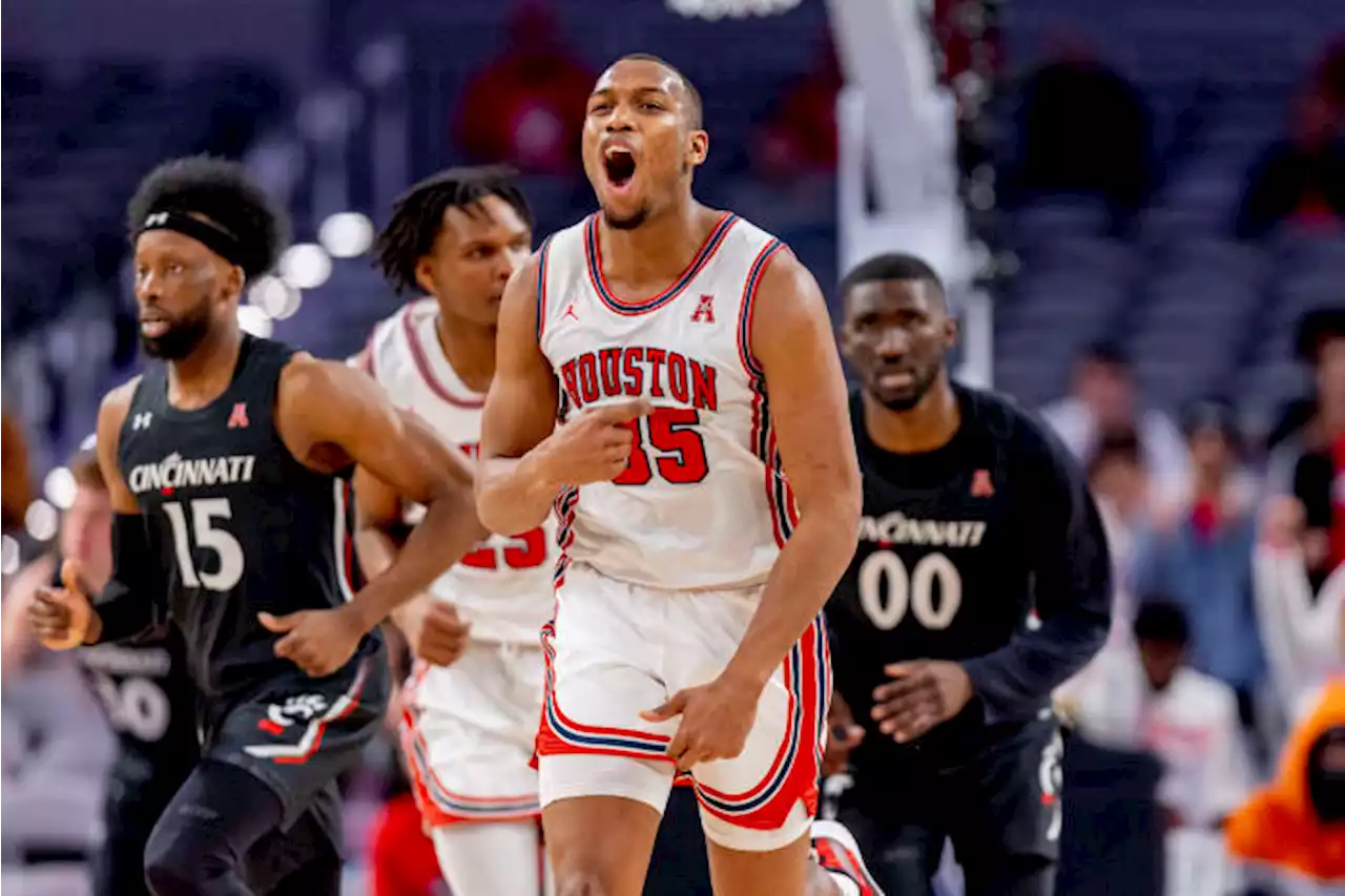 No. 18 Houston advances in AAC with 69-56 win over Cincy