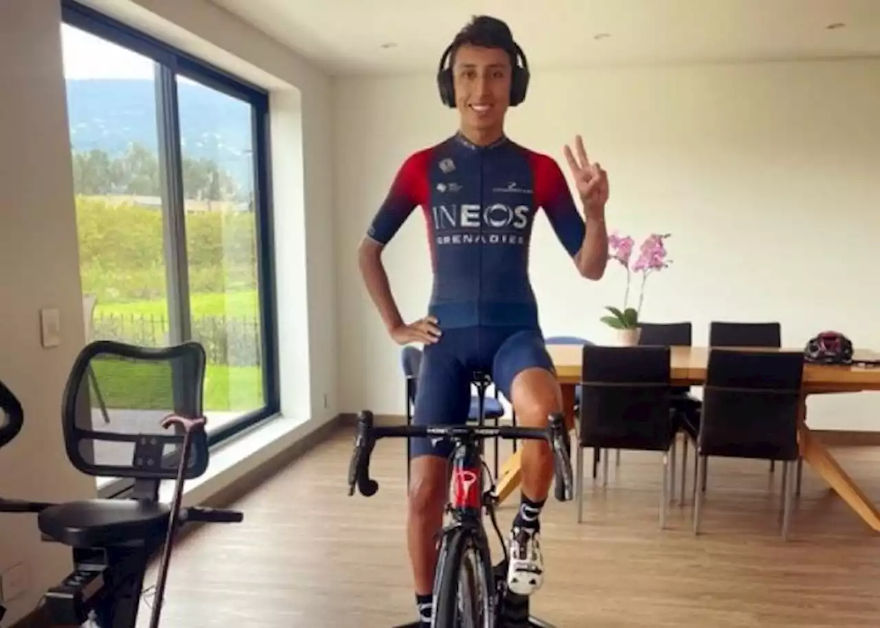 Casi muere, pero en solo un mes Egan Bernal volvió a la bicicleta